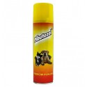 Spraying on fleas